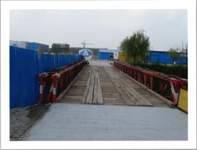 二級建造師考試公路知識點：施工便道、便橋建設(shè)