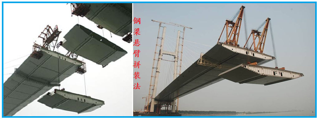 鋼梁懸臂拼裝 鋼梁懸臂拼裝