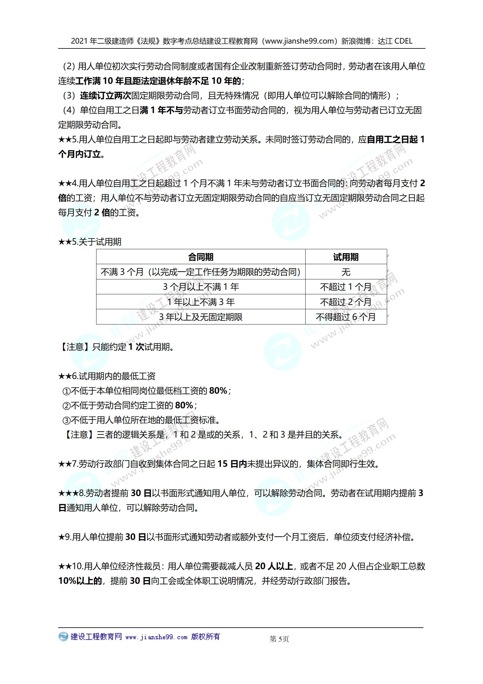 2021年二級(jí)建造師法規(guī)科目數(shù)字考點(diǎn)總結(jié)_05 2021年二級(jí)建造師法規(guī)科目數(shù)字考點(diǎn)總結(jié)_05