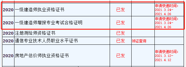 浙江2020年一級(jí)建造師證書(shū) 浙江2020年一級(jí)建造師證書(shū)
