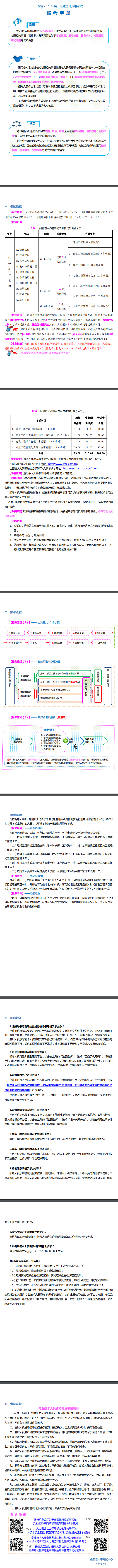 山西一級建造師報考手冊 山西一級建造師報考手冊