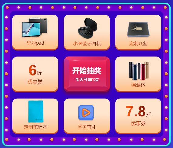 一級(jí)造價(jià)師抽獎(jiǎng)